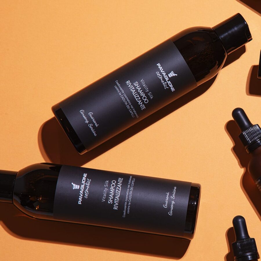 shampoo rinforzante anticaduta caduta di capelli pavaglione cosmetics