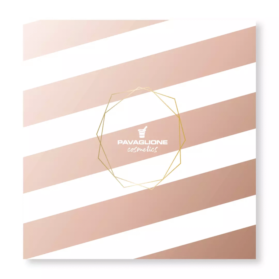 Confezione regalo rosa e bianco