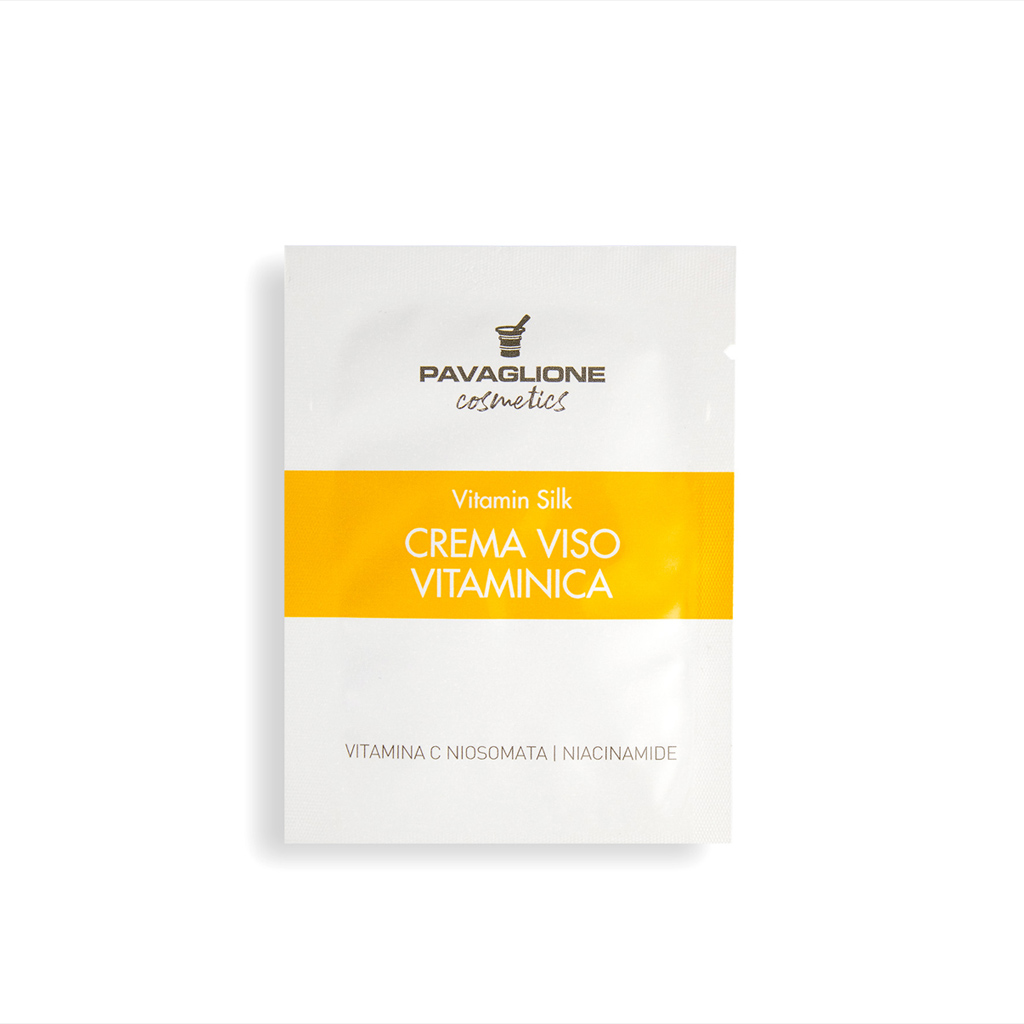 Monodose Crema Viso Vitaminica Vitamin Silk Pavaglione Cosmetics