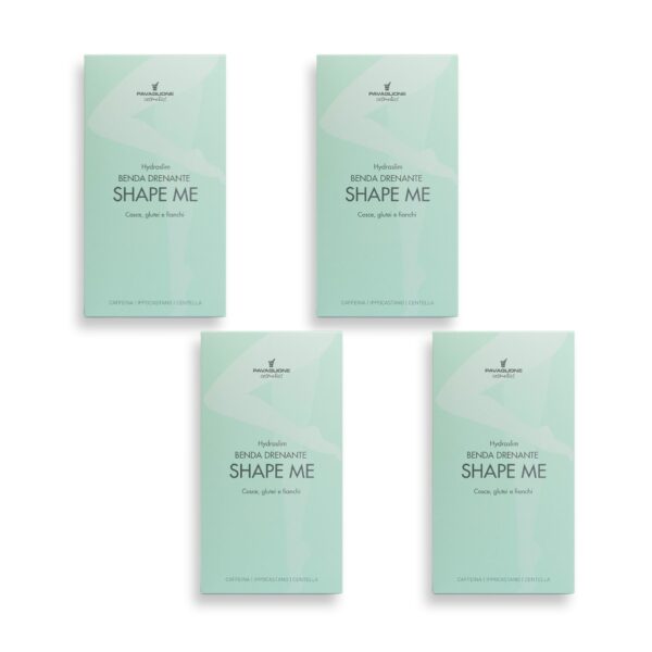 Kit Risparmio 4 bende cellulite Shape Me glutei fianchi cosce