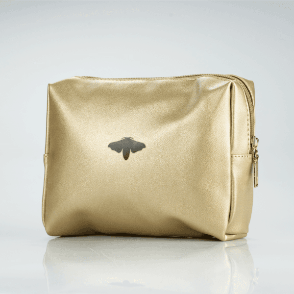 pochette make up pochette beauty oro pavaglione cosmetics