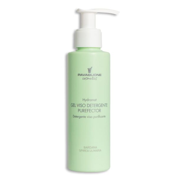 Gel detergente viso purificante, ideale per pelli grasse, miste e impure.