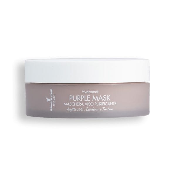 purple mask maschera purificante per il viso pavaglione cosmetics