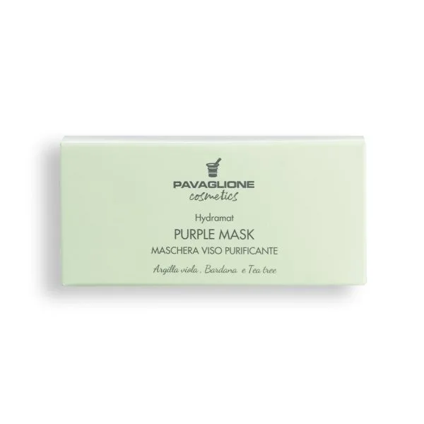 purple mask maschera purificante per il viso pavaglione cosmetics