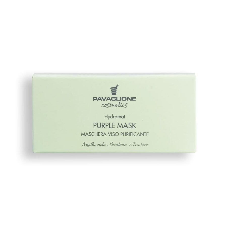 purple mask maschera purificante per il viso pavaglione cosmetics