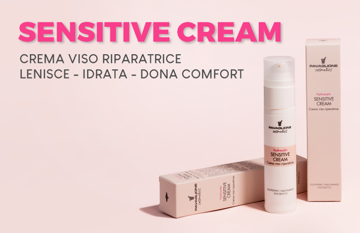 Pavaglione Cosmetics Crema Viso riparatrice Sensitive Cream