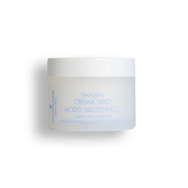 Crema idratante per il viso ad assorbimento rapido con acido ialuronico