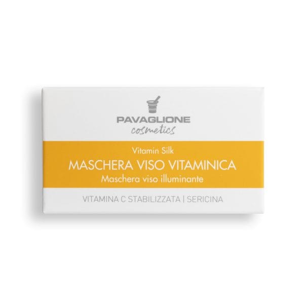 maschera illuminante viso maschera vitamina c pavaglione cosmetics