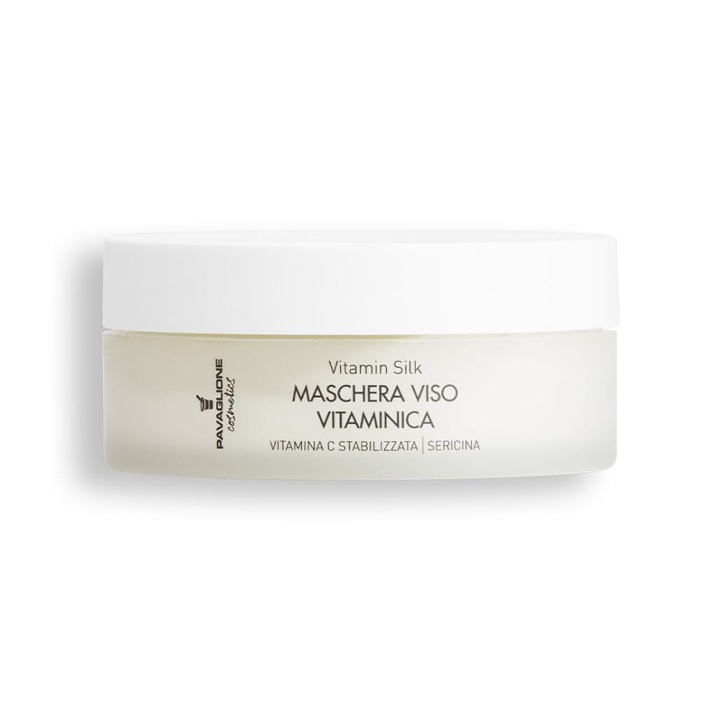 maschera illuminante viso maschera vitamina c pavaglione cosmetics