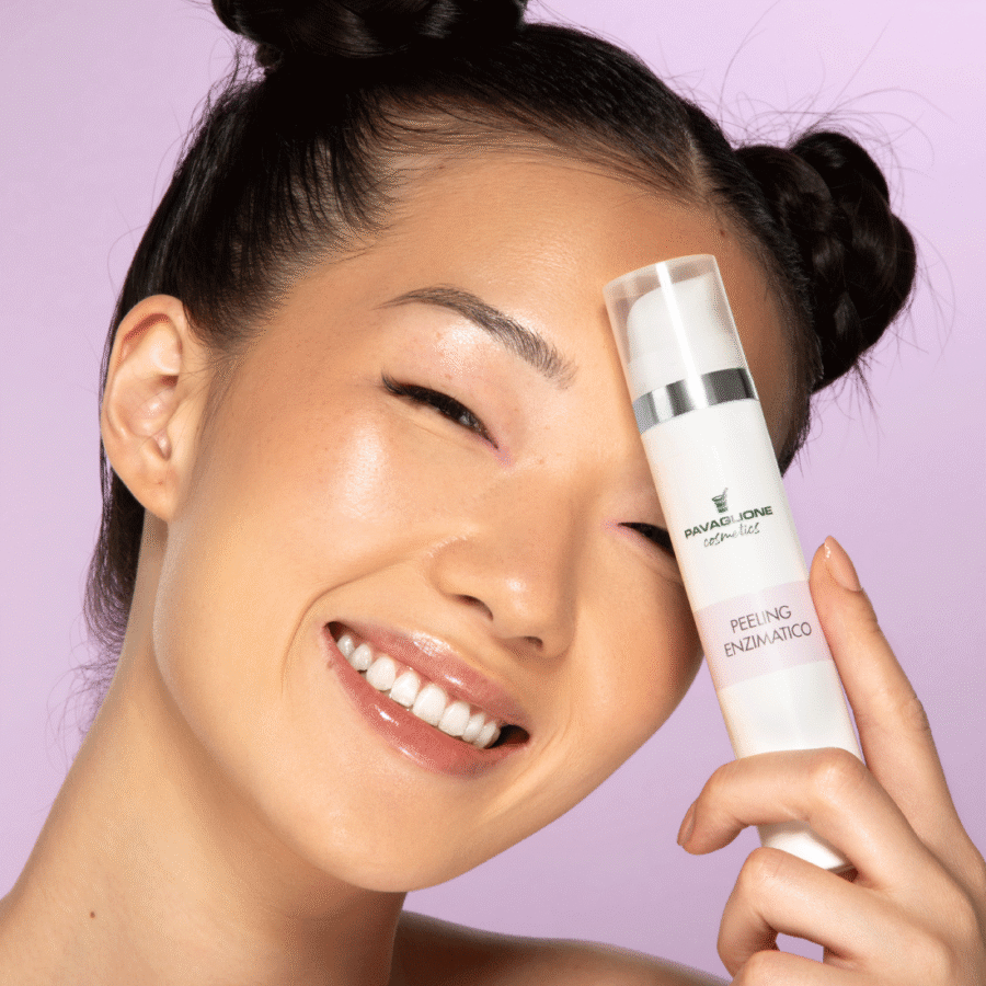 peeling enzimatico viso esfoliante enzimatico