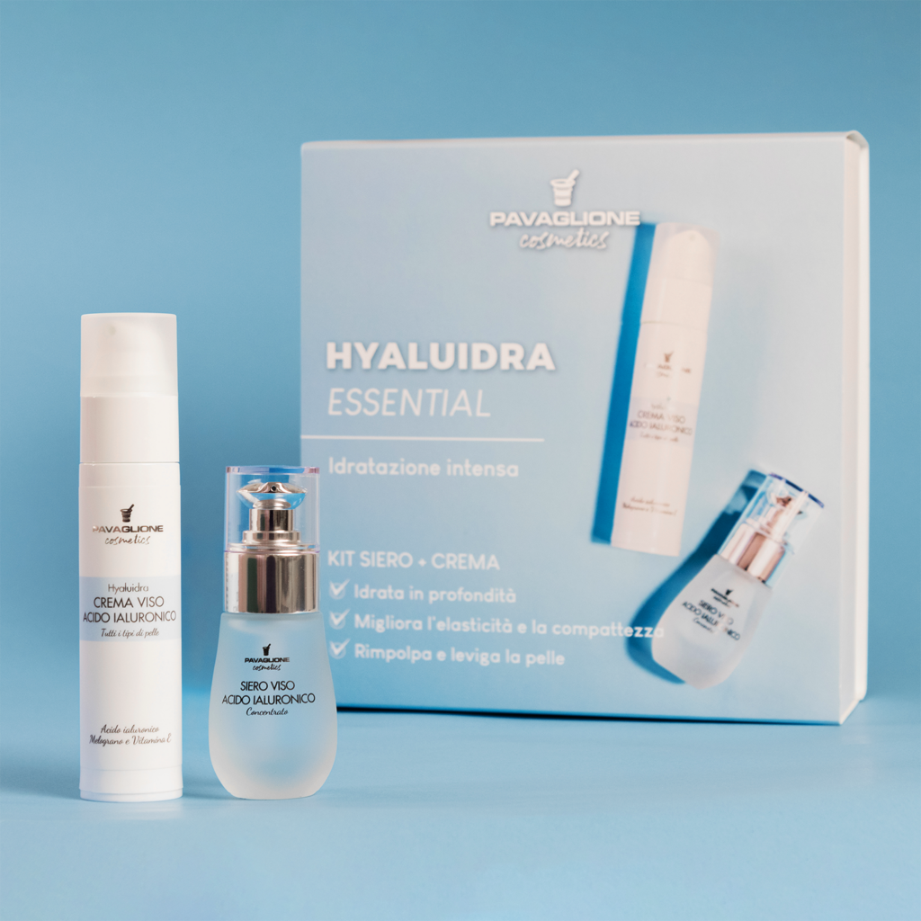 Pavaglione Cosmetics Cofanetti Kit deluxe per tutti i tipi di pelle HYALUIDRA ESSENTIAL