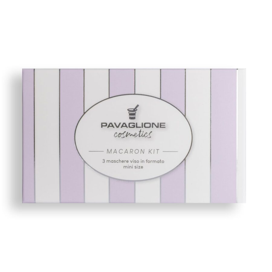 Cofanetto Macaron Kit Pavaglione Cosmetics 3 maschere in formato mini size
