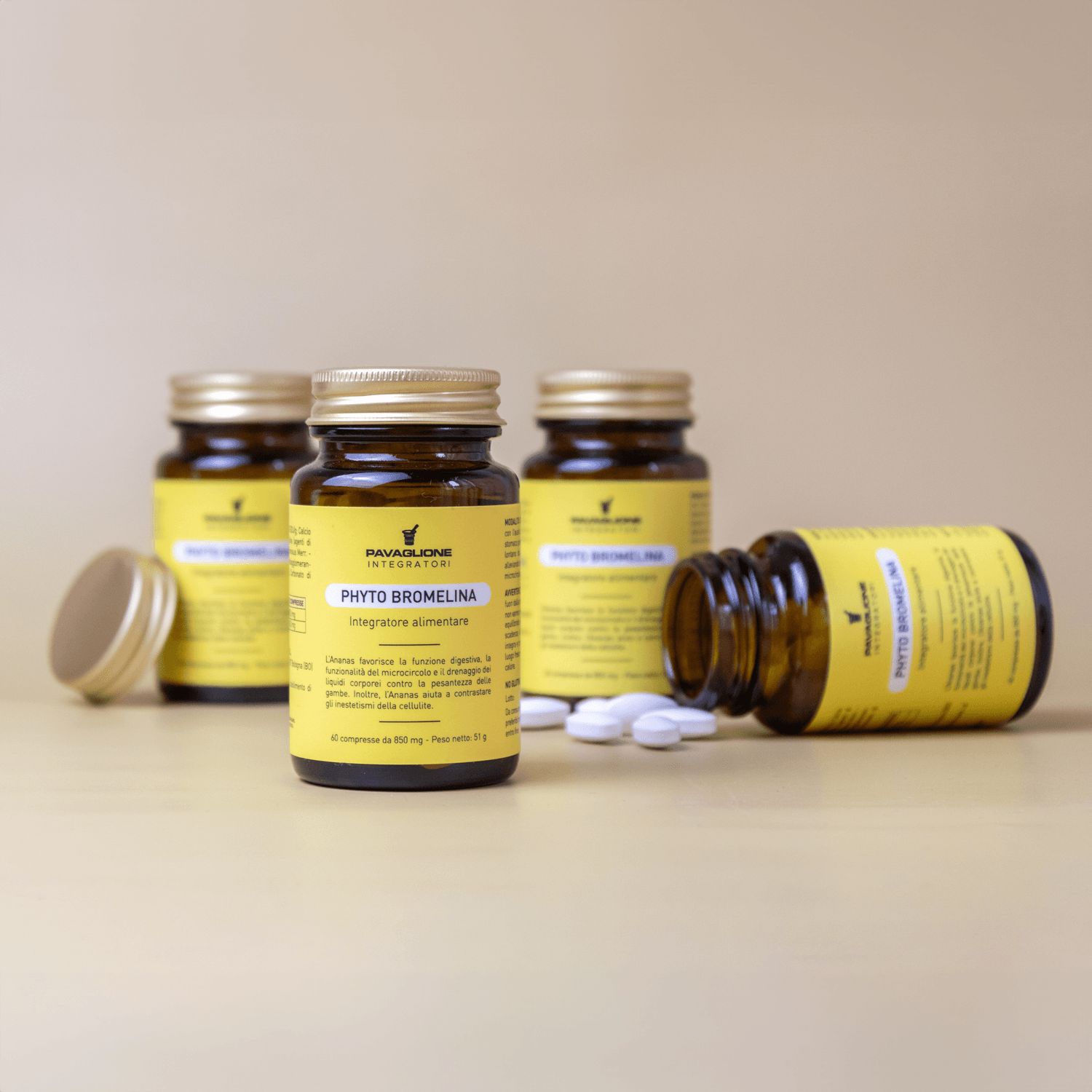 Pavaglione Cosmetics Integratori Phyto Bromelina