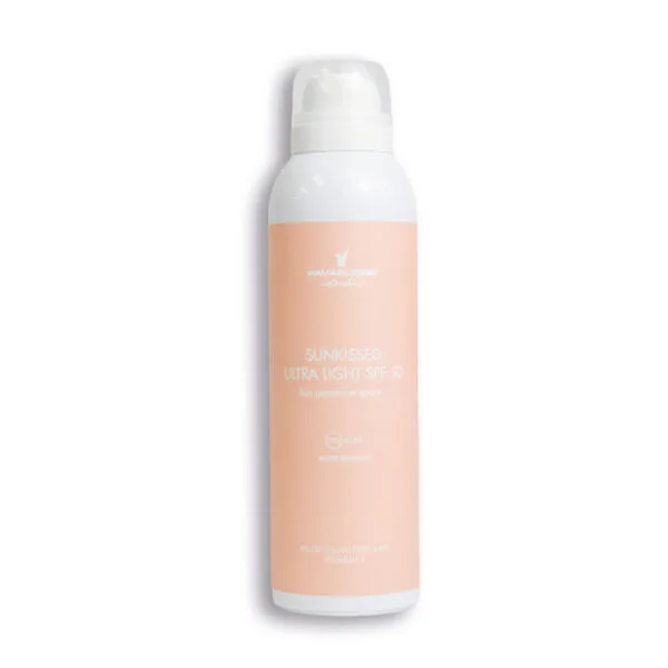 sunkissed 50+ ultra light crema solare viso crema solare corpo Pavaglione Cosmetics