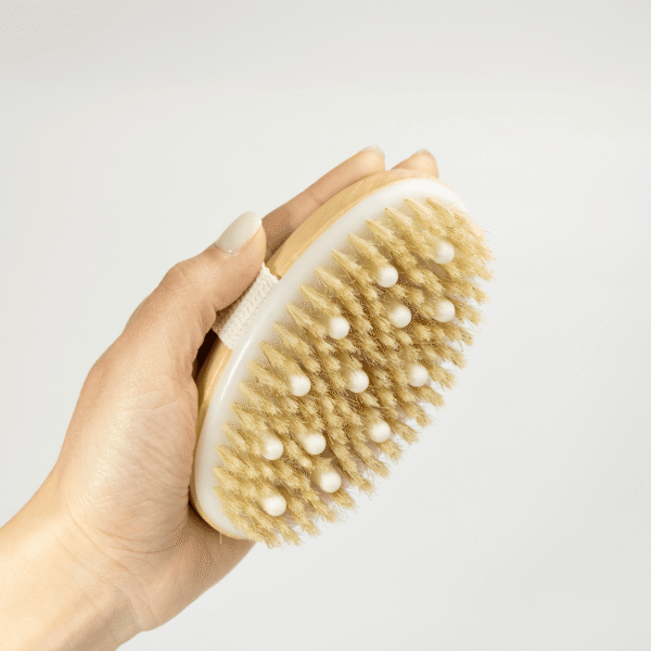 spazzola corpo a secco per dry brushing