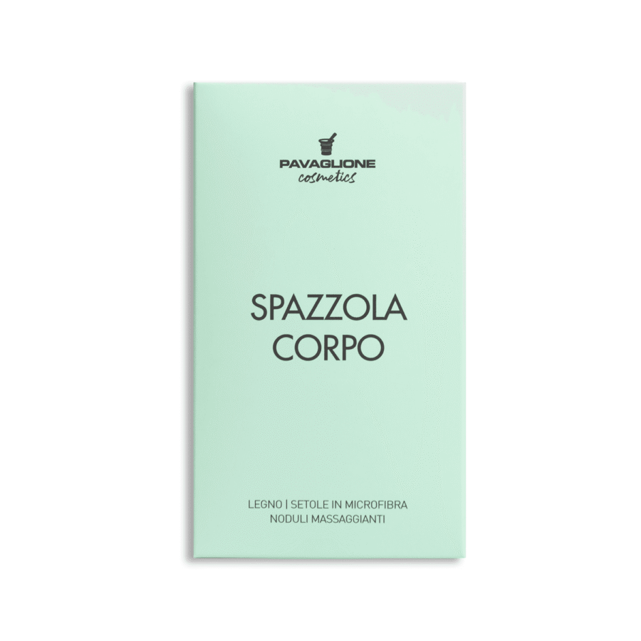 spazzola corpo a secco per dry brushing