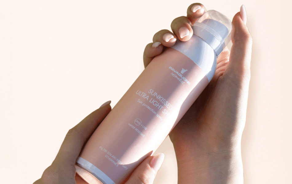 Novità sunkissed ultra light crema solare viso crema solare corpo Pavaglione Cosmetics