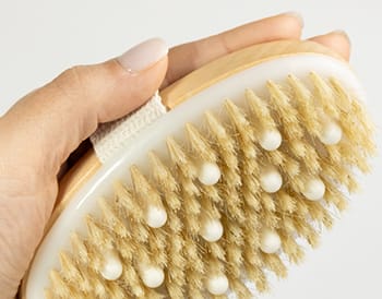 spazzola corpo Body Brush dry brushing in omaggio