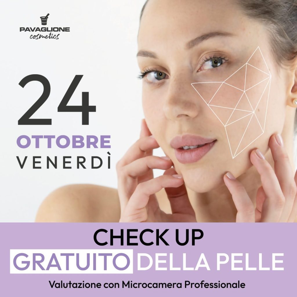 Analisi gratuita pelle a cura di Pavaglione Cosmetics