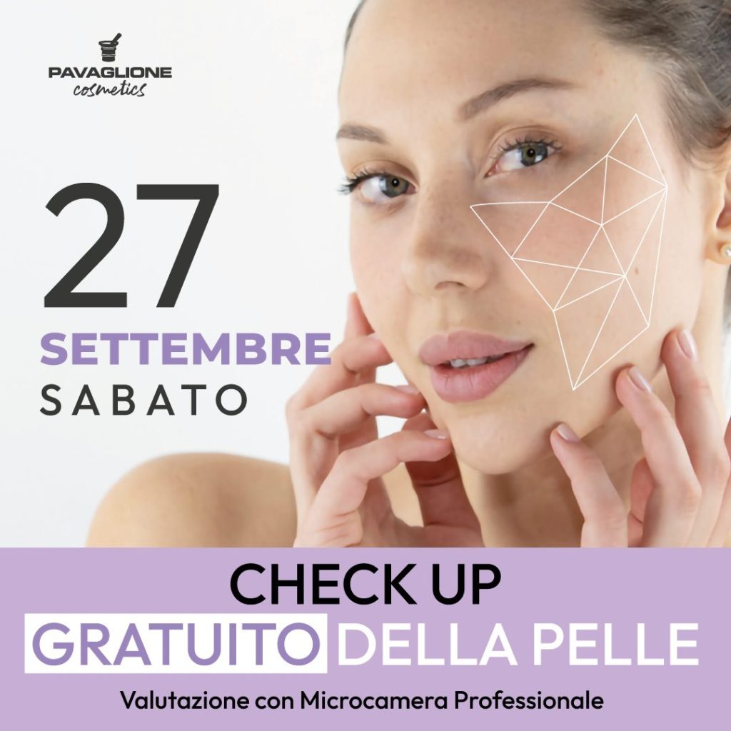 Analisi gratuita pelle a cura di Pavaglione Cosmetics