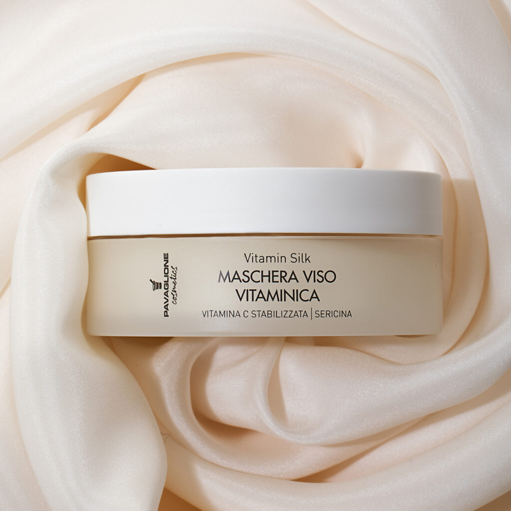 maschera illuminante viso maschera vitamina c pavaglione cosmetics