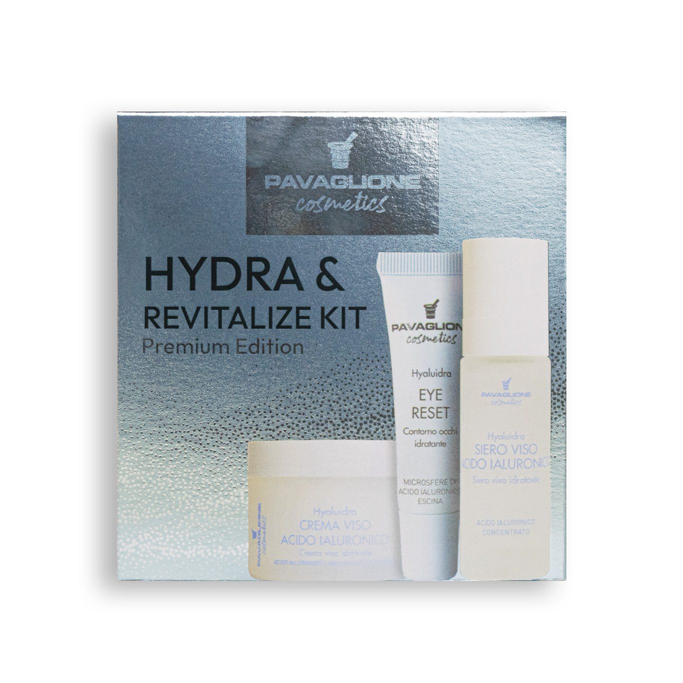 Hydra & Revitalize Kit – Premium Edition Cofanetto natalizio Pavaglione Cosmetics