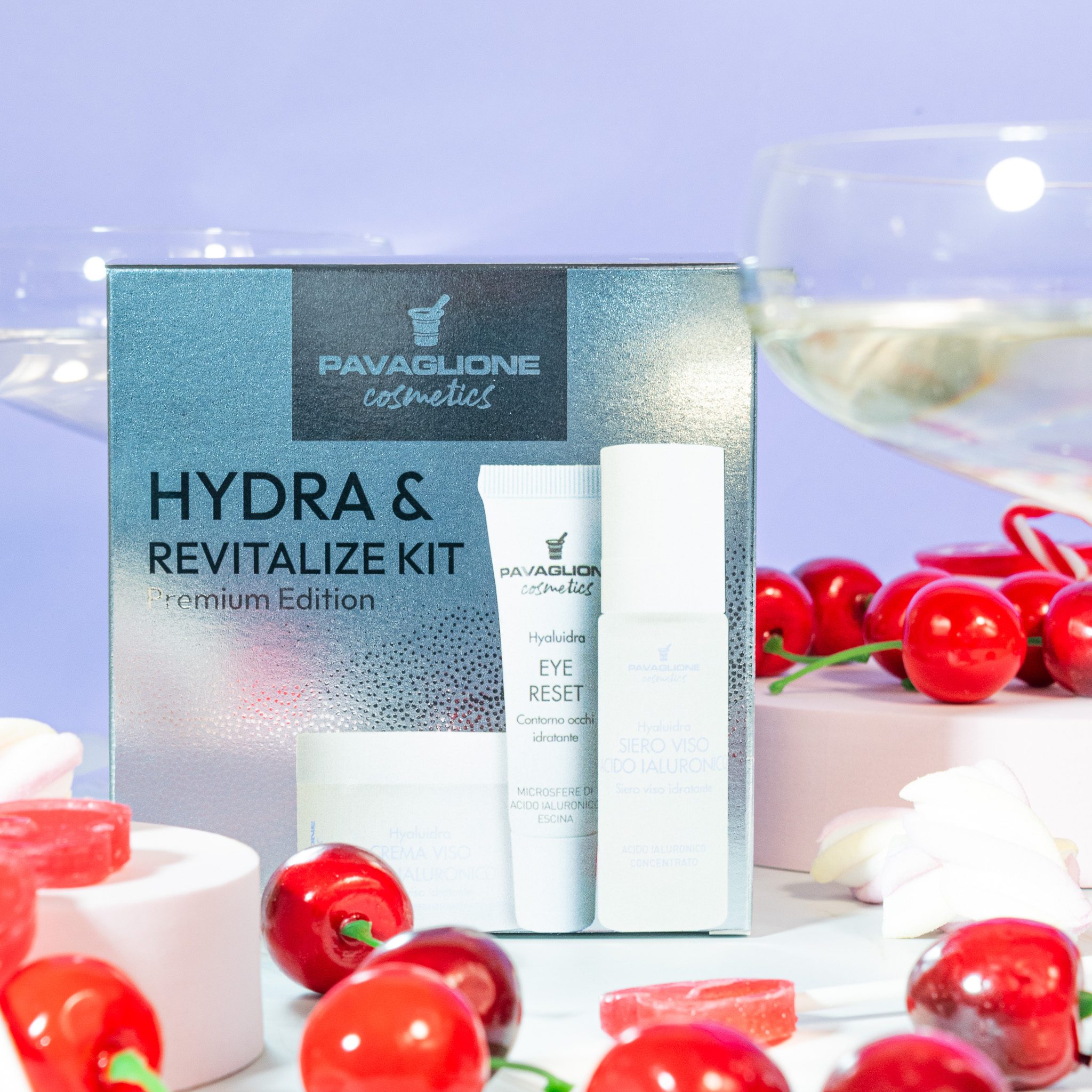 Hydra & Revitalize Kit – Premium Edition Cofanetto natalizio Pavaglione Cosmetics