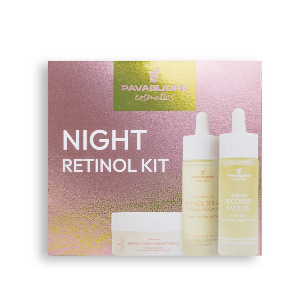 Night Retinol Kit Cofanetto natalizio Pavaglione Cosmetics