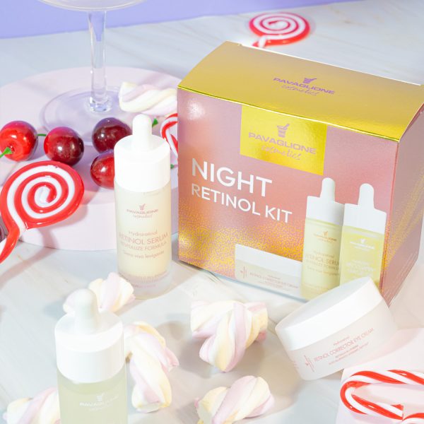 Night Retinol Kit Cofanetto natalizio Pavaglione Cosmetics