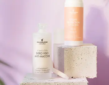 Protezione solare in REGALO con siero viso anti-macchie