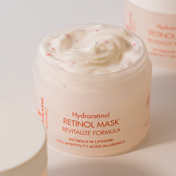 Retinol Mask - Maschera viso al retinolo contrasta segni del tempo macchie e imperfezioni