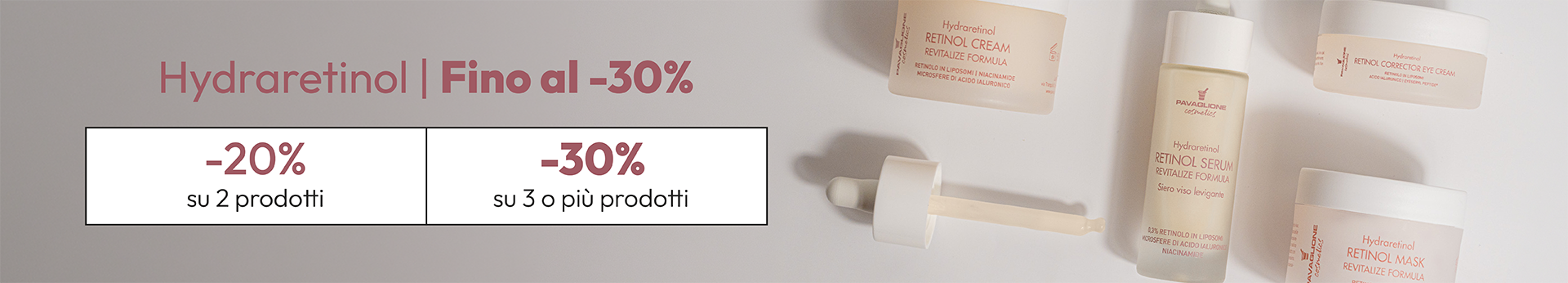Promozione linea hydraretinol